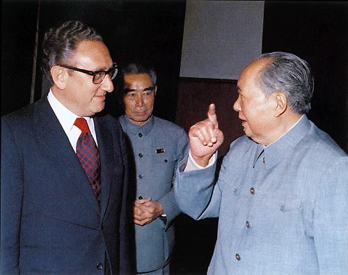 Dr. Kissinger's diplomatic initiatives had totally failed the US Policy in Southeast Asia. Communist China remains a huge military threat in this region and United States had failed in its mission to curb the expansion of Communist Power.